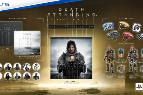 Death Stranding content: Co to? Director's Cut, Cyberpunk, Social Strand System