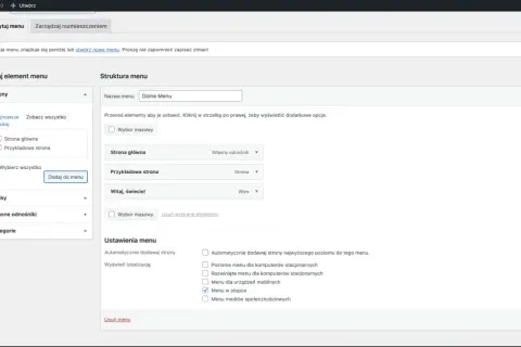 WordPress: Jak dodać podstronę? Stwórz idealne menu!