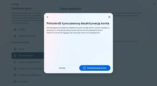 Instagram: Usuń konto bezpiecznie! Dezaktywacja czy na zawsze?