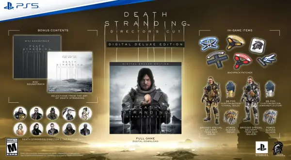 Death Stranding content: Co to? Director's Cut, Cyberpunk, Social Strand System