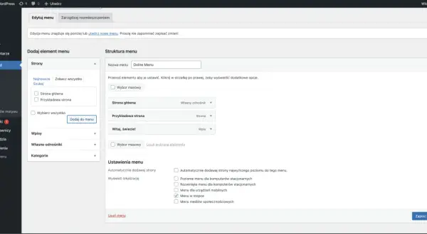 WordPress: Jak dodać podstronę? Stwórz idealne menu!