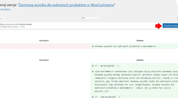 WordPress: Coś poszło nie tak? Jak cofnąć zmiany i naprawić!