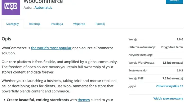 Twój sklep na WordPress: WooCommerce od A do Z poradnik