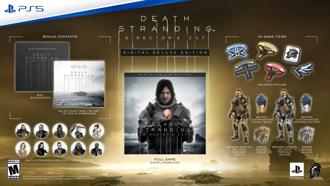 Death Stranding content: Co to? Director's Cut, Cyberpunk, Social Strand System