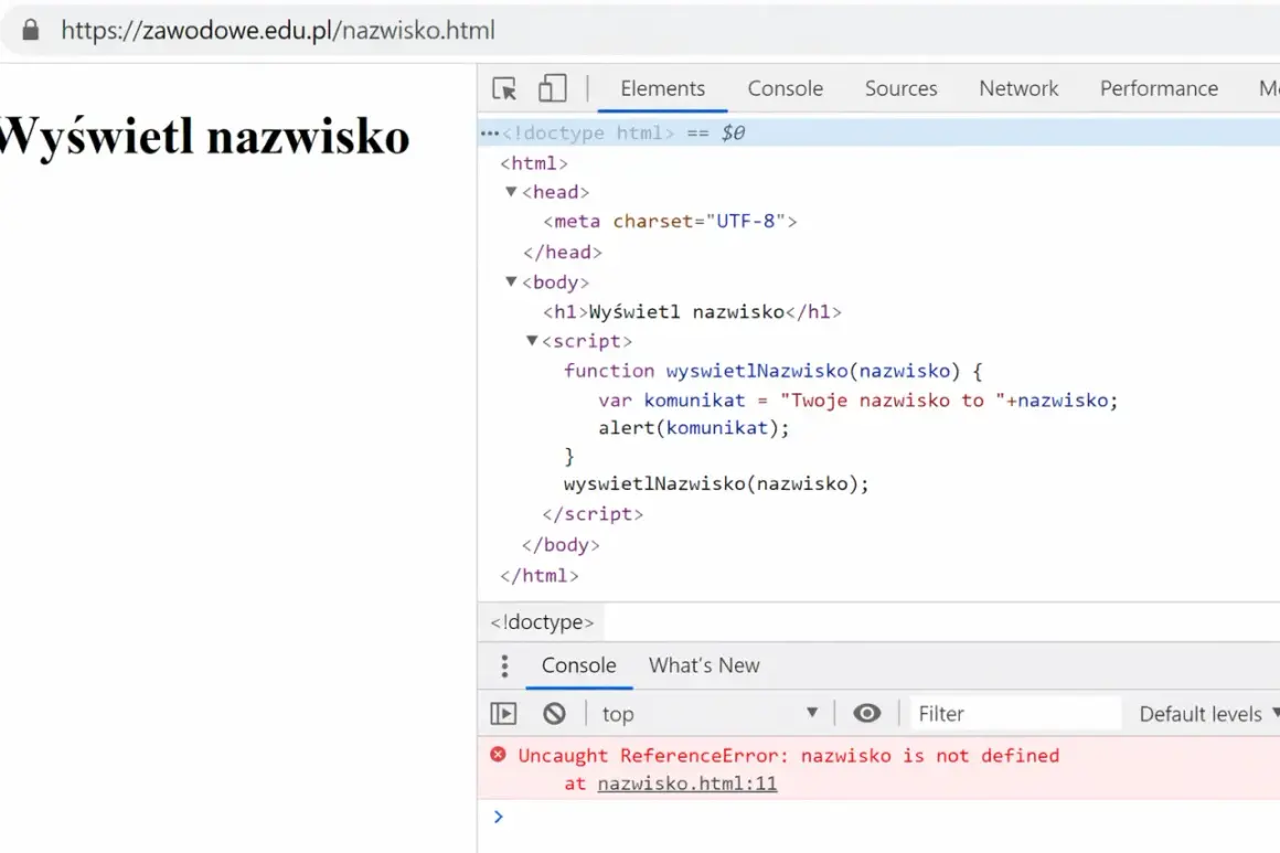 Walidacja HTML: Które reguły są błędne? Egzamin INF.03 bez stresu!