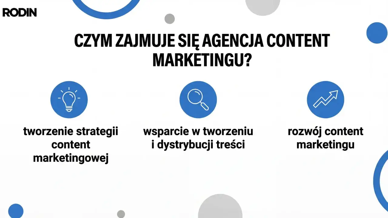 Usługi agencji content marketingowej AI