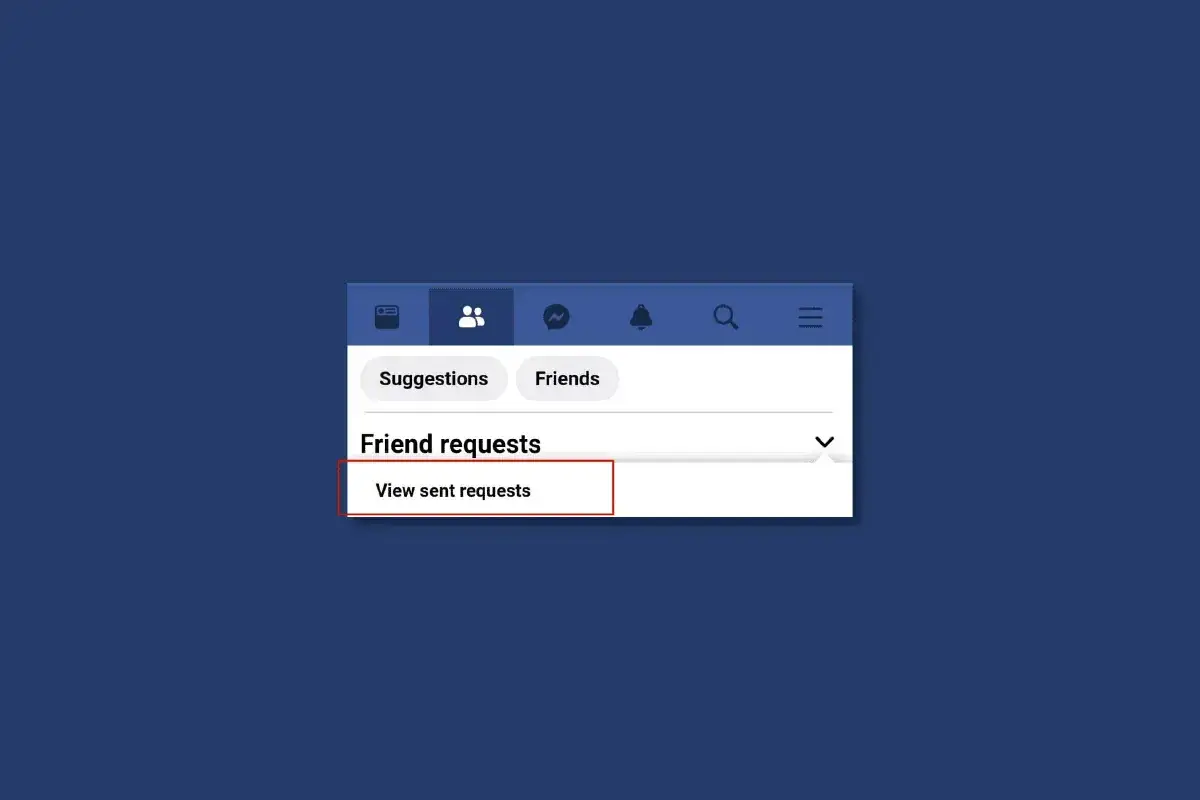Osoba zastanawiająca się nad cofnięciem zaproszenia Facebook