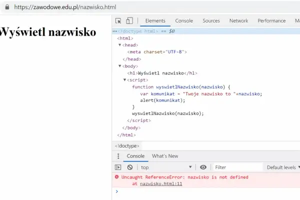 Walidacja HTML: Które reguły są błędne? Egzamin INF.03 bez stresu!